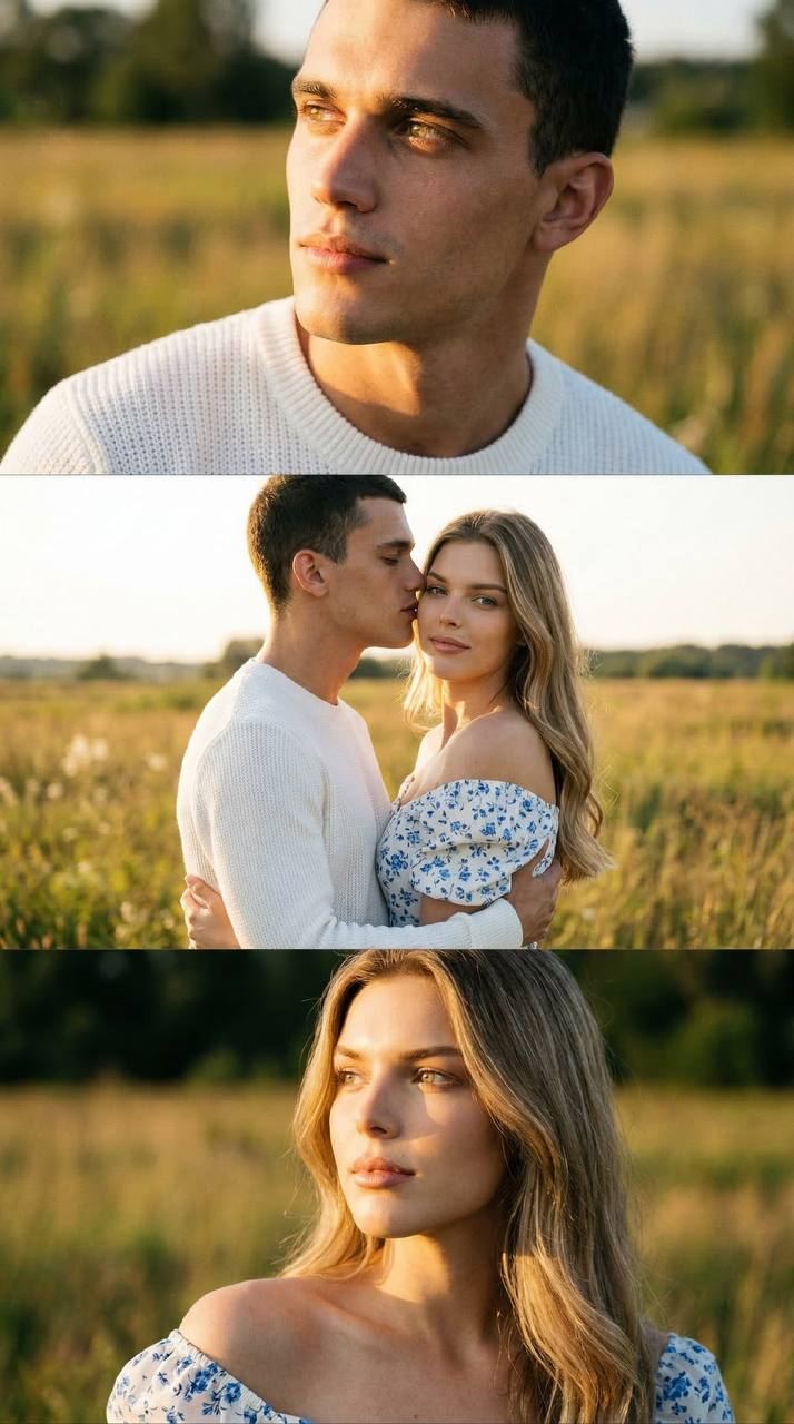 Нежный коллаж для пары
