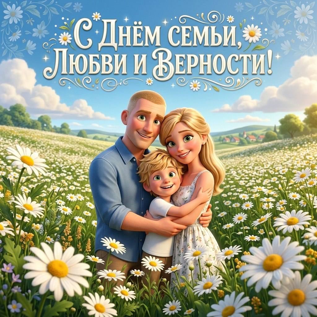 С Днём семьи, любви и верности!